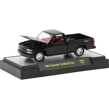 autíčko Chevrolet C1500 454 SS Pickup Special 1991 1:64 - M2 Machines Chevrolet C 1500 SS454 - kovový model auta 1/64