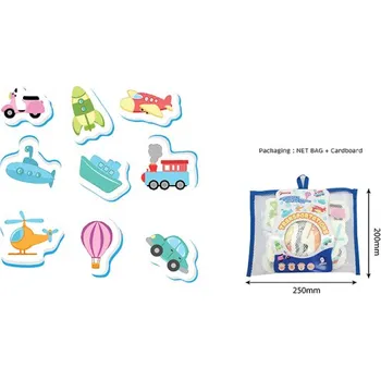 Pěnové hračky do vody - Doprava 9 ks