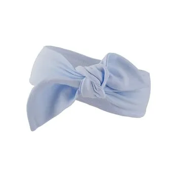 Čelenka Bavlněná čelenka pro miminko - uzel - 1 ks - 3 modrá světlá