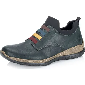 Dámská obuv Dámské tenisky RIEKER N32G7-54 zelená W5 42