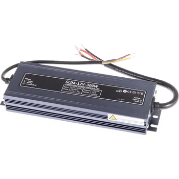 Napájecí zdroj pro osvětlení T-led LED zdroj 12V 300W SLIM-12V-300W Varianta: LED zdroj 12V 300W SLIM-12V-300W