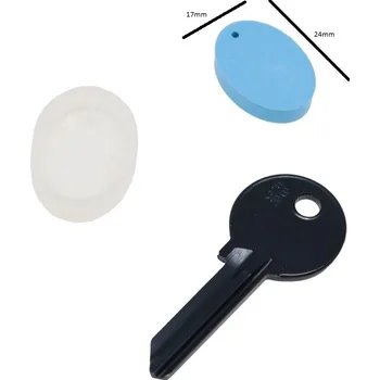 Silikonová forma na šperky 419-1C Ovál 28x21x7mm