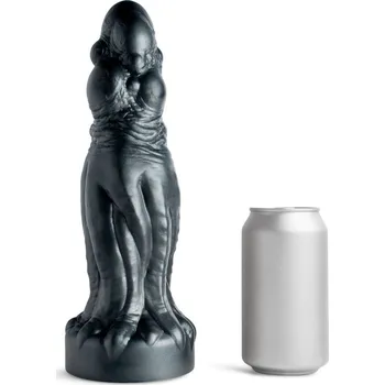 Dildo Mr. Hankey’s Toys Kthulu Medium, prémiové silikonové dildo s Vac-U-Lock 28,2 x 5,3–7,8 cm