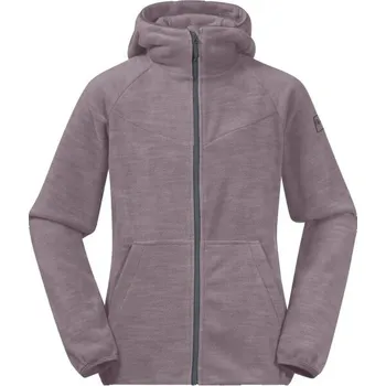 Pánská mikina Fleecová mikina Bergans HAREID YOUTH GIRL JACKET 128 Růžová