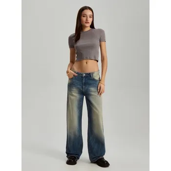 Džíny straight - 42 - House - indigové - 235DR-57J