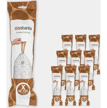 Odpadkový koš Brabantia PerfectFit sáčky 10-12L (X) do odpadkového koše - multipack 200 pytlů (10x20)