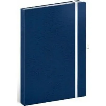 Set školních potřeb Notes Vivella linkovaný modrý/bílý