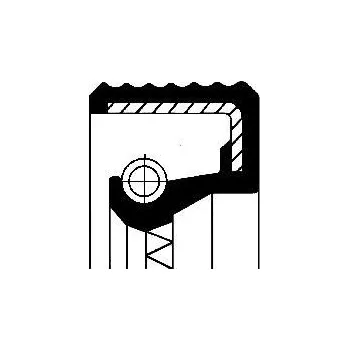 Těsnicí kroužek hřídele, náboj kola CORTECO 01033114