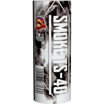 Zábavní pyrotechnika Dýmovnice Smoke TS - 40 černá 1 ks