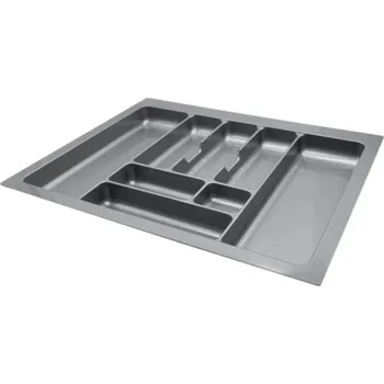 Příborník do zásuvky In-Design Uni příborník 608-635 mm šedá metalíza