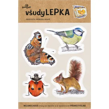 kreativní sada Lesní svět všudyLEPKA vel. 1 -043 - Mix zvířátek