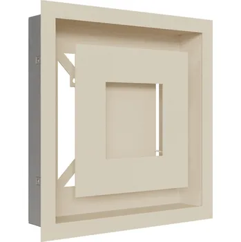 KRATKI WIND 220 x 220 krémová
