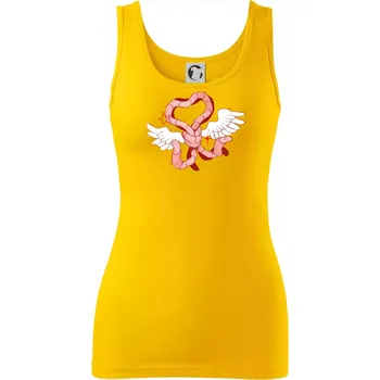 Dámské tričko Žížalí anděl (Alexis Citrine) - Dámské tílko - XS ( Žlutá )