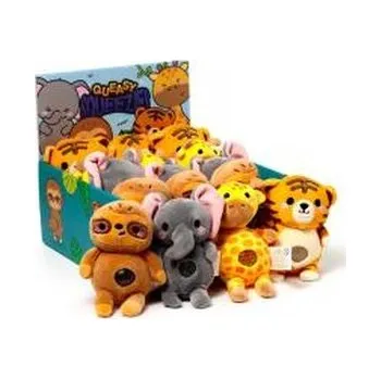 plyšák Pluszowa zabawka do ściskania Queasy Squeezy mix