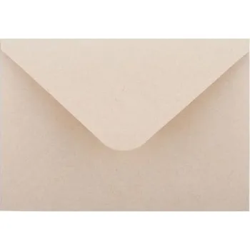 Obálka Obálka C6 11,4x16,2cm přírodní světle béžová 1ks