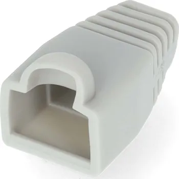 Síťový konektor Nedis Ochranný kryt konektoru RJ45, 10 ks, šedá (CCGB89900GY)
