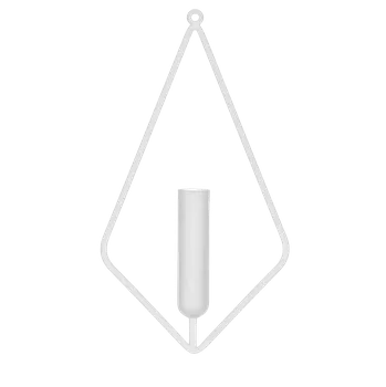 Váza Skleněná váza na zavěšení matná