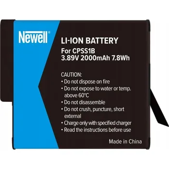 Příslušenství pro videokameru Náhradní Akumulátor Newell CPSS1B pro GoPro 13 - 2000 mAh