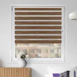 FEXI Zatemňovací Roleta Den a noc, Oriental lískový ořech, AA 108n v POLO kazetě, 150x30 cm