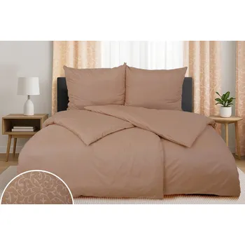 Povlečení Povlečení DAMAŠEK mikro STOLA kávové