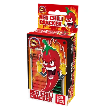 Zábavní pyrotechnika Dětská pyrotechnika Red chili cracker 100ks/bal