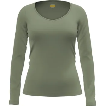 Dámské tričko merino triko dlouhý rukáv dámské ICEBREAKER W Siren LS Sweetheart LICHEN - XL
