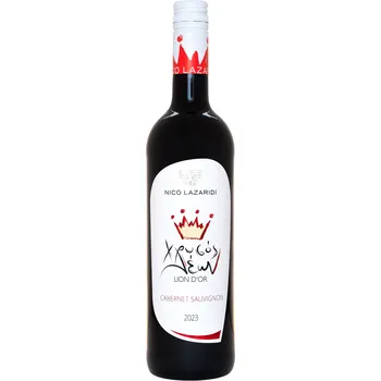 Nico Lazaridi vinařství Červené suché víno LION D'OR 2023 NICO LAZARIDI 750ml
