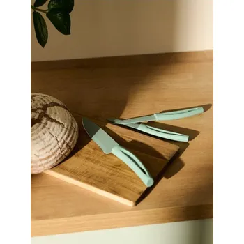 Kuchyňský nůž Sinsay - Sada 3 kuchyňských nožů - zelená - 480EO-70X - 480EO-70X-ONE