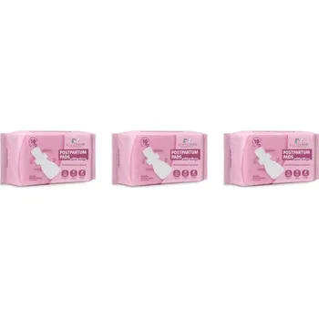 Menstruační vložka BocioLand Výhodné balení - Vysoce absorpční poporodní vložky s křidélky - 3x 10ks