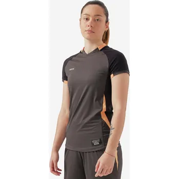 Dámské kraťasy KIPSTA Dámské fotbalové kraťasy XS ORANŽOVÁ|ČERNÁ|ŠEDÁ