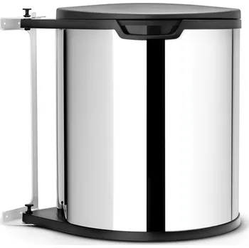 Odpadkový koš Brabantia Vestavný Odpadkový koš - 15 L, lesklá ocel