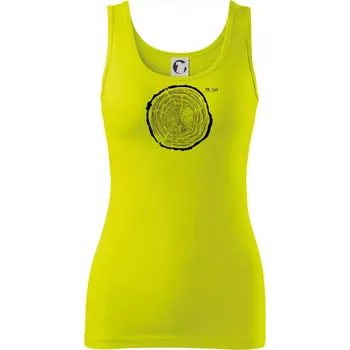 Letokruhy - 70 - Dámské tílko - S ( Limetková )