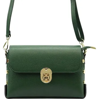 Kabelka Dámská kabelka Luka 20-052 DOLLARO tmavozelená