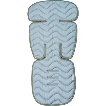 PINKIE podložka do kočárku Bio Wave Blue