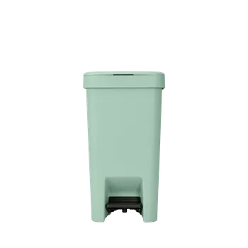 Odpadkový koš Brabantia StepUp pedálový koš - 16 L, nefritově zelená