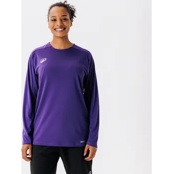 KIPSTA Fotbalový dres s dlouhým rukávem Viralto Club pro dospělé XS FIALOVÁ