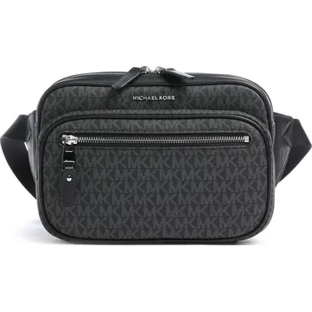 Ledvinka Michael Kors Hudson - Ledvinka v černá, imitace kůže, 147454 | Kabelky pro ženy & muže