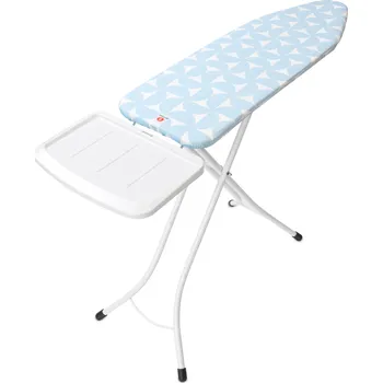 Žehlicí prkno Brabantia žehlicí prkno B, 124x38cm, pevný držák pro parní jednotku, bílý rám 25mm, Fresh Breeze