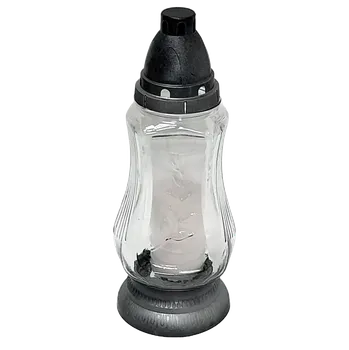 Svíčka Hřbitovní sklo 29,5 cm vklad 100g - 36h