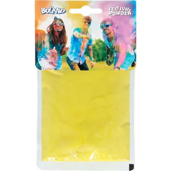 Žlutý holi prášek