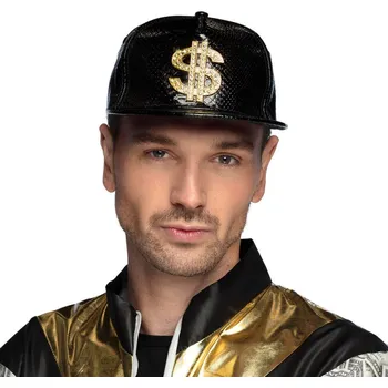 Karnevalový kostým Černá kšiltovka Dolar