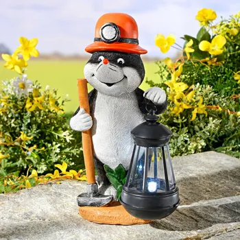 3Pagen Solární krtek Pavlík 26 x 14 x 12 cm