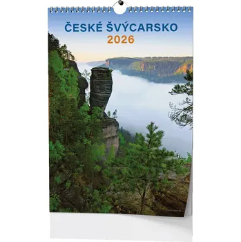 Kalendář Baloušek Tisk Nástěnný kalendář České Švýcarsko 2026