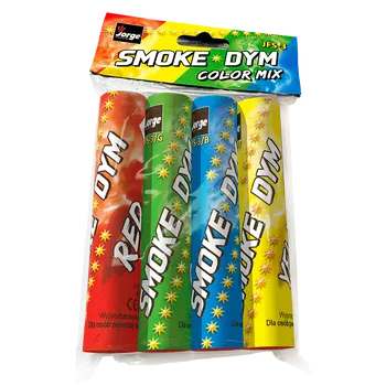 Zábavní pyrotechnika Dýmovnice JFS3 mix barev 4ks/bal