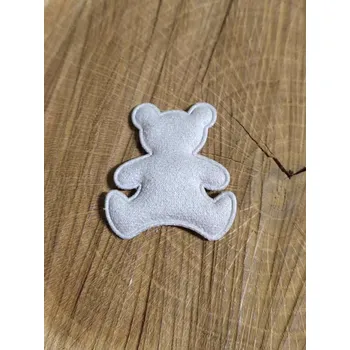 Nášivka Oboustranná textilní aplikace medvídek