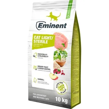 Krmivo pro kočku Eminent Catlight/Sterile 10kg