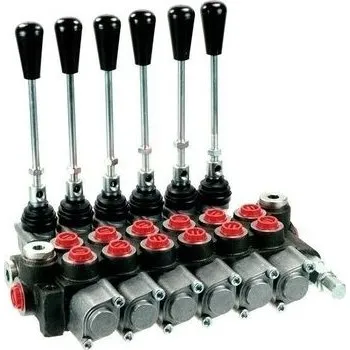 Příslušenství pro stavební techniku Badestnost Hydraulický rozvaděč 6/40