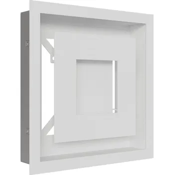 KRATKI WIND 220 x 220 bílá