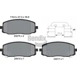 Sada brzdových destiček, kotoučová brzda BENDIX Braking BPD1267