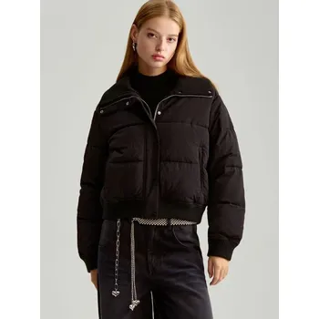 Dámské oblečení Bunda se stojáčkem - M - House - černá - 183AK-99X